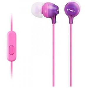 Навушники вкладиші Sony MDR-EX15AP Violet (MDREX15APV.CE7)