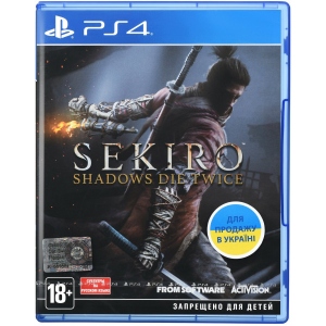 Ігровий диск PS4 Sekiro: Shadows Die Twice [Blu-Ray диск]