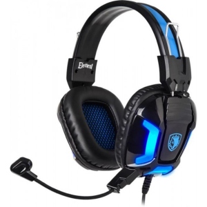 Гарнітура дротова ігрова Sades SA-702 Element Black/Blue (sa702bl)