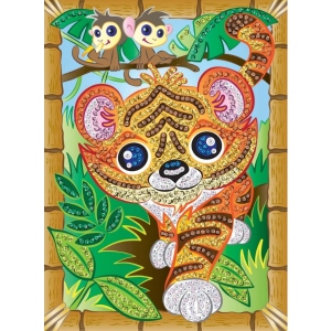Набір для творчості з паєток Sequin Art Smoogles Тигр (SA1815)