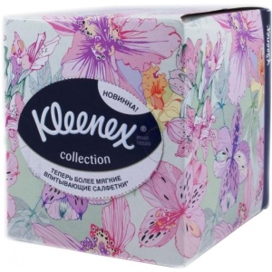 Серветки гігієнічні сухі Kleenex Collection 100 шт. (5029053542812)