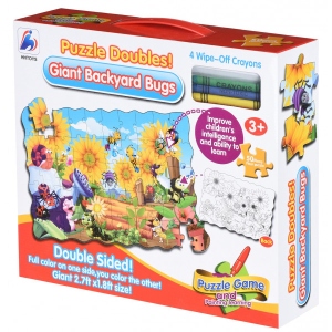 Пазли картонні (3-4 роки) Same Toy Жуки на задньому дворі (2032Ut) продаж