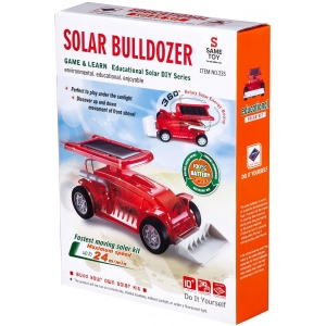 Пластиковий конструктор Same Toy Бульдозер на сонячній батареї (235UT)