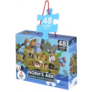 Пазли картонні (3-4 роки) Same Toy Ноїв ковчег 48 ел. (88095Ut)