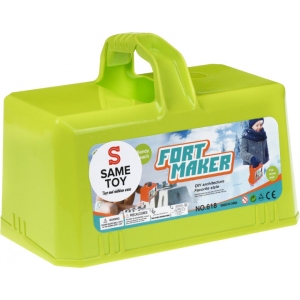 Набір для гри в пісочниці Same Toy 2 в 1 Fort Maker Green (618Ut-1)