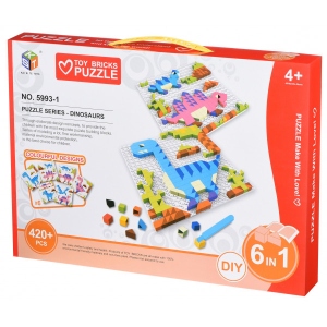 Пластикова мозаїка Same Toy Colour Ful Designs 420 ел. (5993-1Ut)