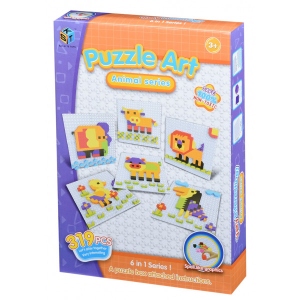 Пазли картонні (3-4 роки) Same Toy Puzzle Art Animal Serias 319 ел. (5992-2Ut)