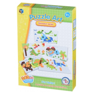 Пластикова мозаїка Same Toy Puzzle Art Dinosaur Serias 243 ел. (5991-5Ut)