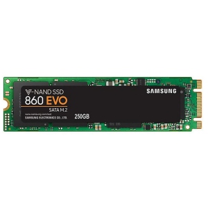 SSD-накопичувач внутрішній Samsung 860 EVO 250GB M.2 SATA III V-NAND MLC (MZ-N6E250BW)