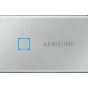 SSD-накопичувач зовнішній Samsung T7 Touch 500 GB Silver (MU-PC500S/WW)