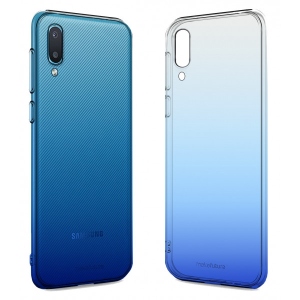 Чохол для смартфону MakeFuture Gradient Clear TPU Samsung A02 Blue (MCG-SA02BL)