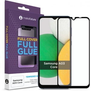 Захисне скло для смартфону MakeFuture Full Cover Samsung A03 Core (MGF-SA03C)