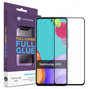 Захисне скло для смартфону MakeFuture Full Cover Full Glue Samsung A52 (MGF-SA52)