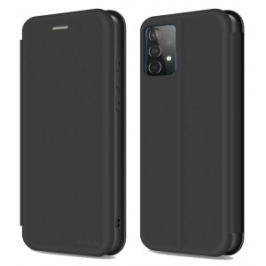 Чехол для смартфона MakeFuture Flip Soft-Touch PU Samsung A52 Black  (MCP-SA52BK)