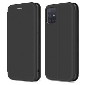 Чохол для смартфону MakeFuture Flip Soft-Touch PU Samsung A72 Black  (MCP-SA72BK)