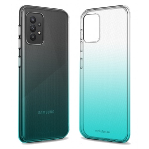 Чехол для смартфона MakeFuture Gradient Clear TPU Azure Samsung A52 (MCG-SA52AZ)