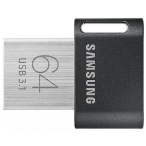 Флеш USB Samsung Fit Plus 64 GB USB 3.1 Black (MUF-64AB/APC)