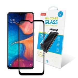 Захисне скло для смартфону Global Samsung Galaxy A20s SM-A207 Full Glue Black (1283126495205)