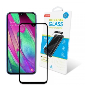 Захисне скло для смартфону Global Samsung Galaxy A40 SM-A405 Full Glue Black (1283126490941)