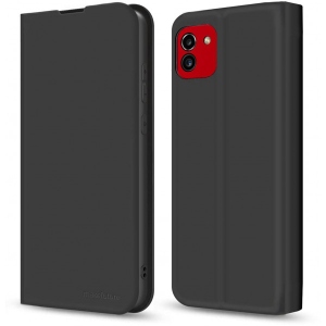Чохол для смартфону MakeFuture Flip Soft-Touch PU Samsung A03 Black (MCP-SA03BK)