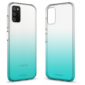 Чохол для смартфону MakeFuture Gradient Clear TPU Samsung A03s Azure (MCG-SA03SAZ)