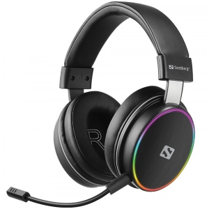 Гарнітура бездротова ігрова Sandberg HeroBlaster Bluetooth Led Headset (126-42)