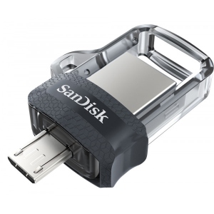 Флеш USB SanDisk Ultra Dual 32GB USB 3.0 OTG Black (SDDD3-032G-G46)