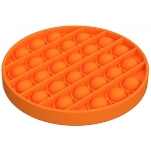Стретч-антистрес Sibelly Pop It Mono Circle Orange (SB-PPIT-CRCL-OR)