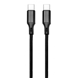 Кабель синхронізації даних XOKO USB Type-C - USB Type-C 1m Black (SC-230a)