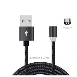Кабель XOKO SC-355m Magneto Black - Micro USB 1.20m (SC-355m MGNT-BK)