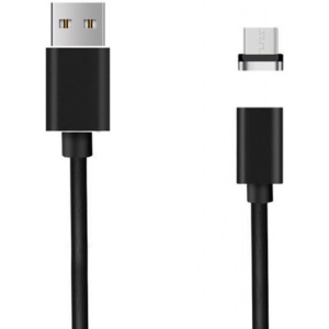 Кабель XOKO SC-365m Magneto Leather Black Micro USB (SC-365m MGNT-BK)