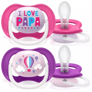 Ортодонтична пустушка Philips Avent для дівчаток I love ..., 6-18 міс. (SCF080/04) продаж