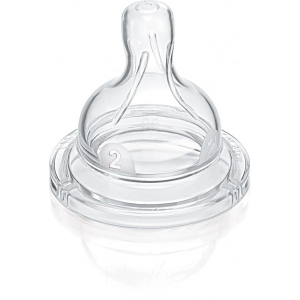 Малий потік соска дитяча латексна Philips Avent Classic 2 шт. 1+ (SCF632/27)