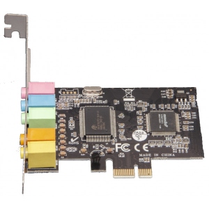 Звукова карта Frime C-Media CMI8738+ASM1083 6 каналів PCI-E x1 (SCF-CMI8738-6CH.LP)