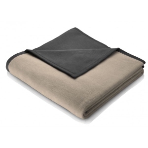 Плед полуторний Biederlack Lanawach camello - schief 150х200 (718600)