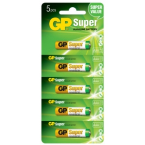 Батарейка тип AAA GP LR3/AAA Super Alkaline Blister 5 шт. Київ