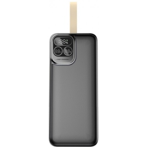 Батарея мобільна Golf P53 30000mah Black (PD20W+QC22.5W)