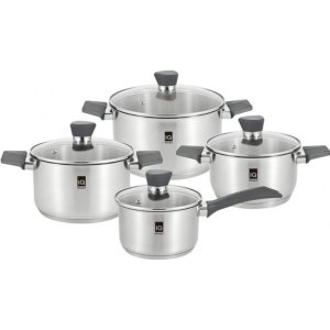 Набір посуду IQ Be Chef 8 пр. 1.3 л, 2.4 л, 3.4 л, 5.8 л (IQ-6044)