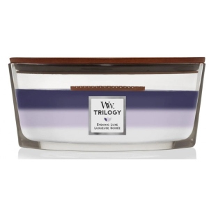 Свічка скло Woodwick Ellipse Trilogy Evening Luxe (Вечірній Люкс) 453г (1743624E)