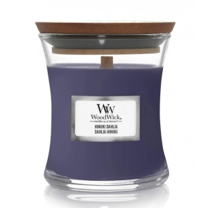 Свічка скло Woodwick Mini Hinoki Dahlia (Хінокі Далія) 85г (1743621E) в Україні