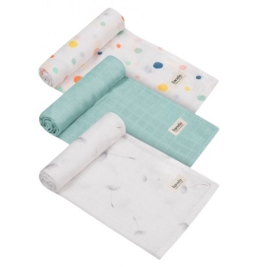 Плед дитячий літо Lionelo BAMBOO SET DOT