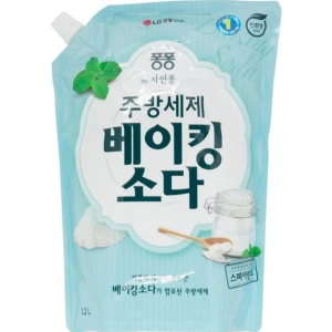 Засіб для ручного миття посуду LG Pong Baking soda 1,2 л  (8801051232394)