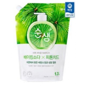асортимент Засіб для ручного миття посуду Aekyung Soonsaem Baking Soda Phyto 1,2л (8801046303191)