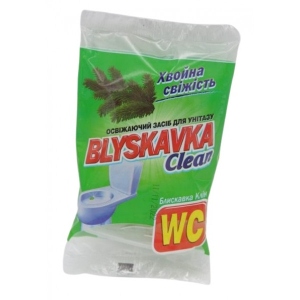 Туалетний блок BLYSKAVKA Хвойна свіжість (4820055140942)