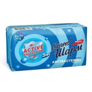 Тверде мило Grand Шарм Antibacterial 5x70 г (4820195508145)