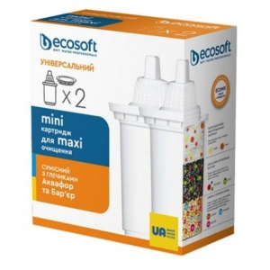 Картридж для фільтру-глечика Ecosoft комплект Універсальний 2 шт