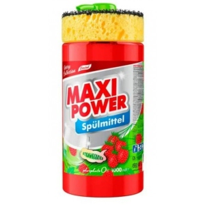 Засіб для ручного миття посуду Maxi Power Суниця 1 л (4823098414223) в каталозі