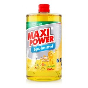 Засіб для ручного миття посуду Maxi Power Лимон запаска 1 л (4823098408444)