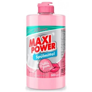 Засіб для ручного миття посуду Maxi Power Бабл Гам 500 мл (4823098411963)