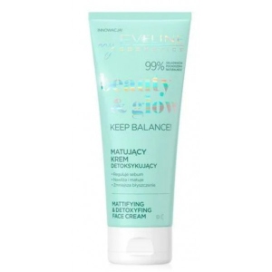 Крем для обличчя EVELINE Beauty & Glow матуючий детоксифікуючий 75 мл (5903416028093)